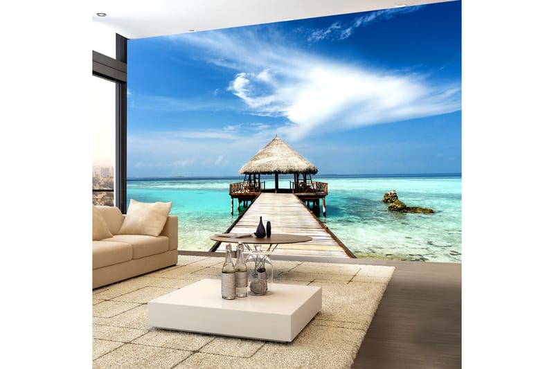 Fototapet Holiday Adventure 250x175 - Artgeist sp. z o. o. - Inredning - Väggdekor - Tapet & tapettillbehör - Fototapet
