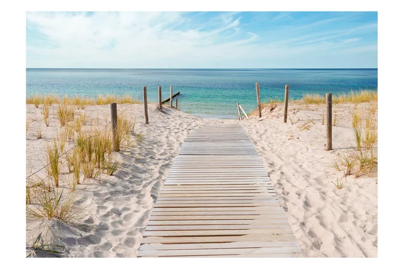 Fototapet Holiday At The Seaside 150x105 - Artgeist sp. z o. o. - Inredning - Väggdekor - Tapet & tapettillbehör - Fototapet