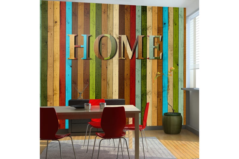 Fototapet Home Decoration 350x270 - Artgeist sp. z o. o. - Inredning - Väggdekor - Tapet & tapettillbehör - Fototapet