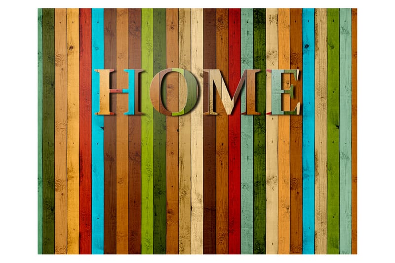 Fototapet Home Decoration 350x270 - Artgeist sp. z o. o. - Inredning - Väggdekor - Tapet & tapettillbehör - Fototapet