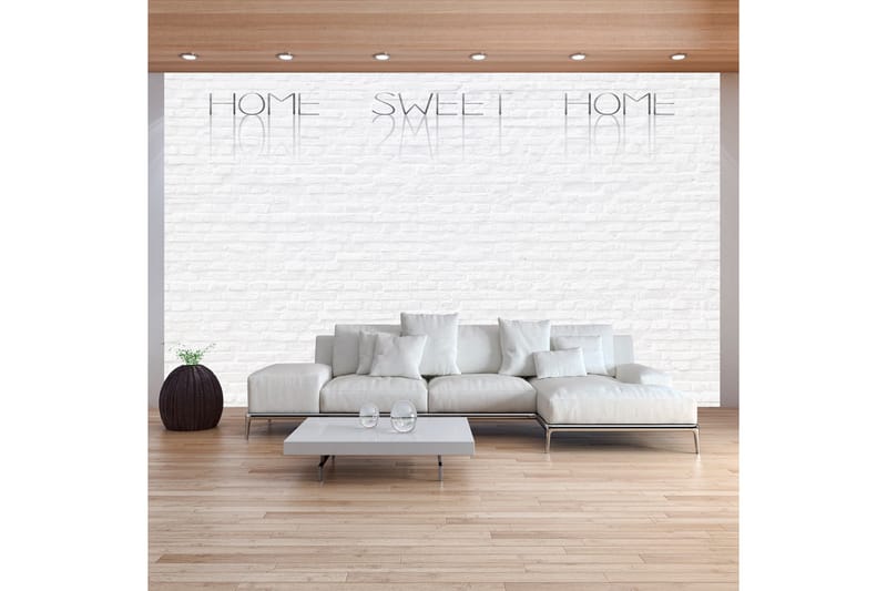 Fototapet Home Sweet Home Wall 300x210 - Artgeist sp. z o. o. - Inredning - Väggdekor - Tapet & tapettillbehör - Fototapet