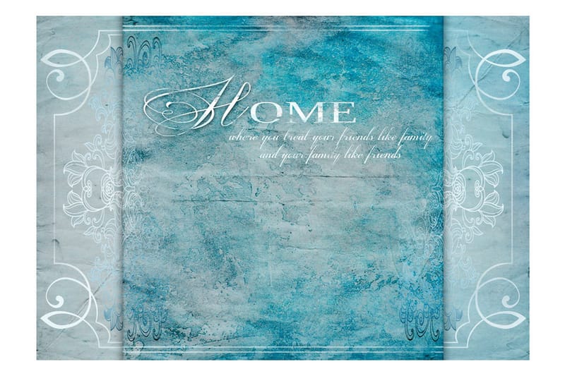 Fototapet Home Where You 300x210 - Artgeist sp. z o. o. - Inredning - Väggdekor - Tapet & tapettillbehör - Fototapet