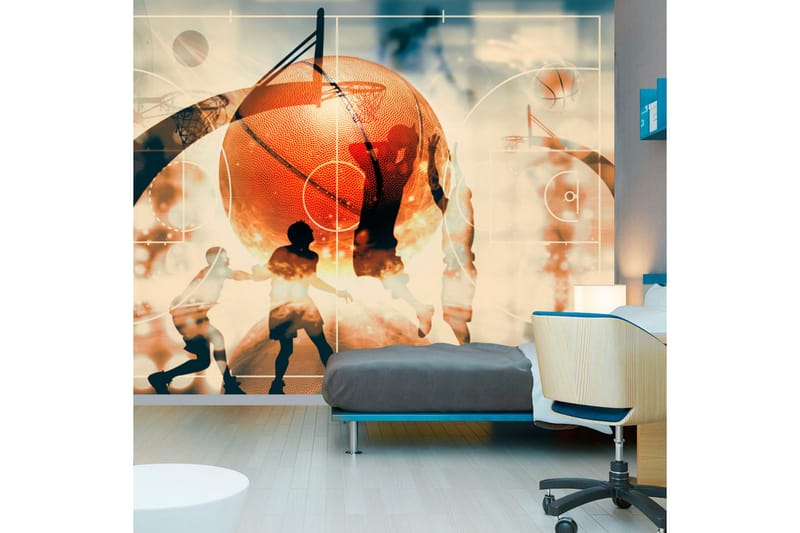 Fototapet I Love Basketball! 250x175, Artgeist sp. z o. o.