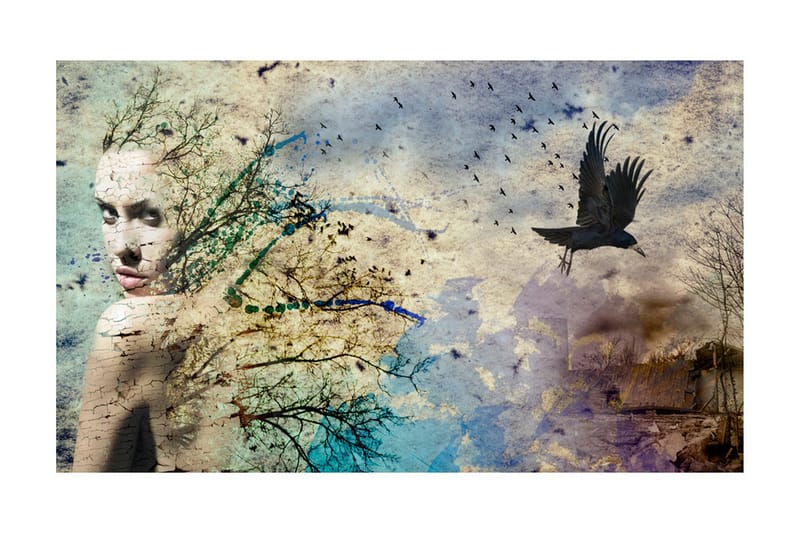 Fototapet Identity Change 450x270 - Artgeist sp. z o. o. - Inredning - Väggdekor - Tapet & tapettillbehör - Fototapet