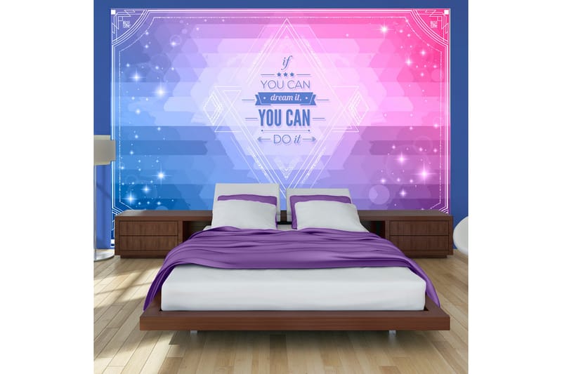 Fototapet If You Can Dream It You Can Do It! 250x175 - Artgeist sp. z o. o. - Inredning - Väggdekor - Tapet & tapettillbehör - Fototapet