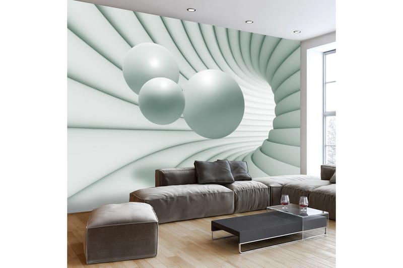 Fototapet In The Green Tunnel 350x245, Artgeist sp. z o. o.