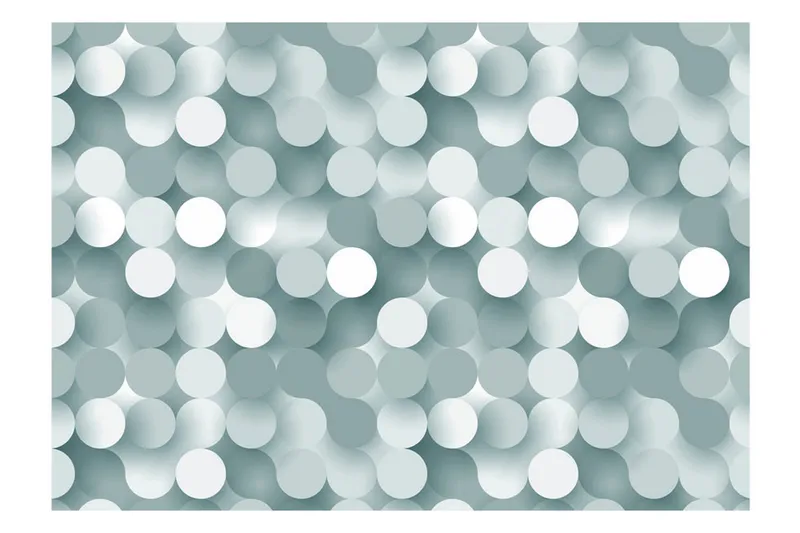 Fototapet In The Net Of Grey 300x210 - Artgeist sp. z o. o. - Inredning - Väggdekor - Tapet & tapettillbehör - Fototapet