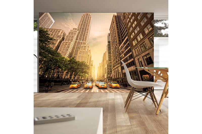 Fototapet In The Shadow Of Skyscrapers 200x140, Artgeist sp. z o. o.