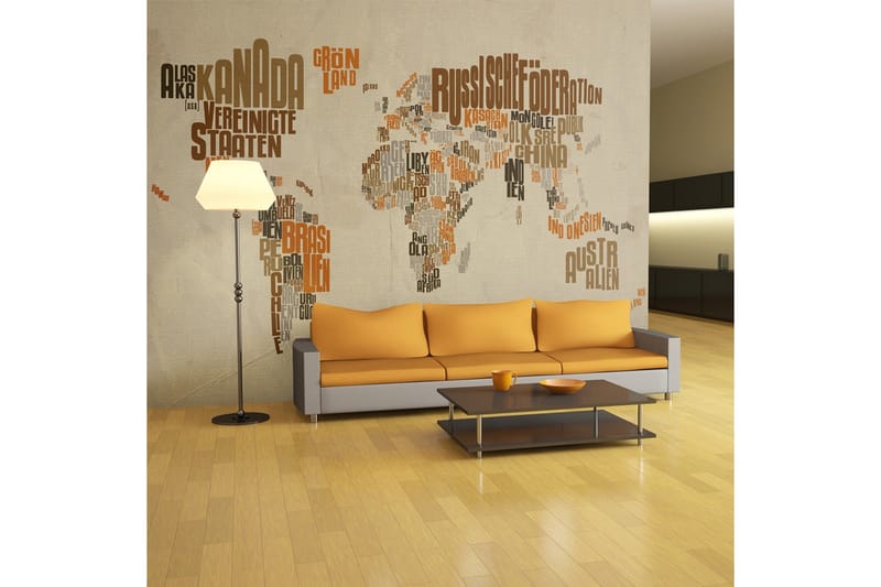 Fototapet Indiana Jones Map Of Adventures 300x231, Artgeist sp. z o. o.