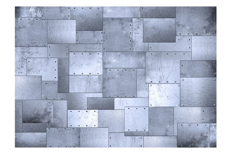 Fototapet Industrial Mosaic 250x175 - Artgeist sp. z o. o. - Inredning - Väggdekor - Tapet & tapettillbehör - Fototapet