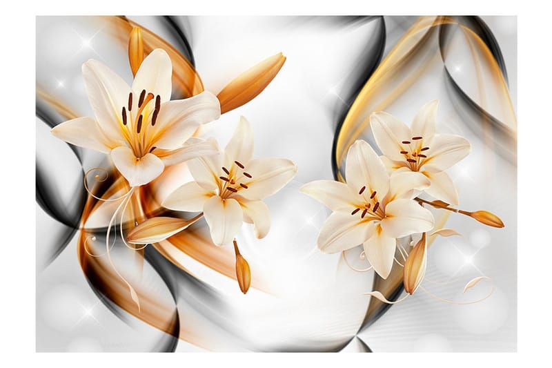 Fototapet Innocence Of Lily 150x105 - Artgeist sp. z o. o. - Inredning - Väggdekor - Tapet & tapettillbehör - Fototapet