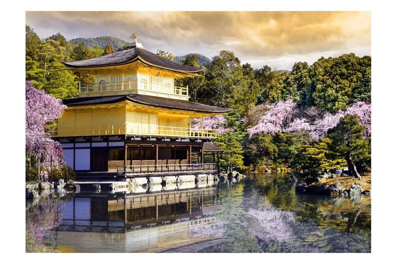 Fototapet Japanese Landscape 400x280 - Artgeist sp. z o. o. - Inredning - Väggdekor - Tapet & tapettillbehör - Fototapet