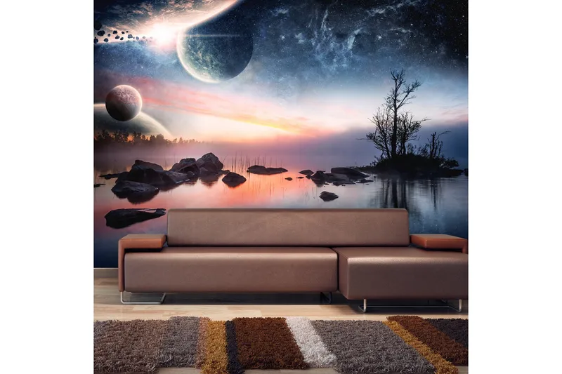 Fototapet Kosmiska Landskap 200x154, Artgeist sp. z o. o.