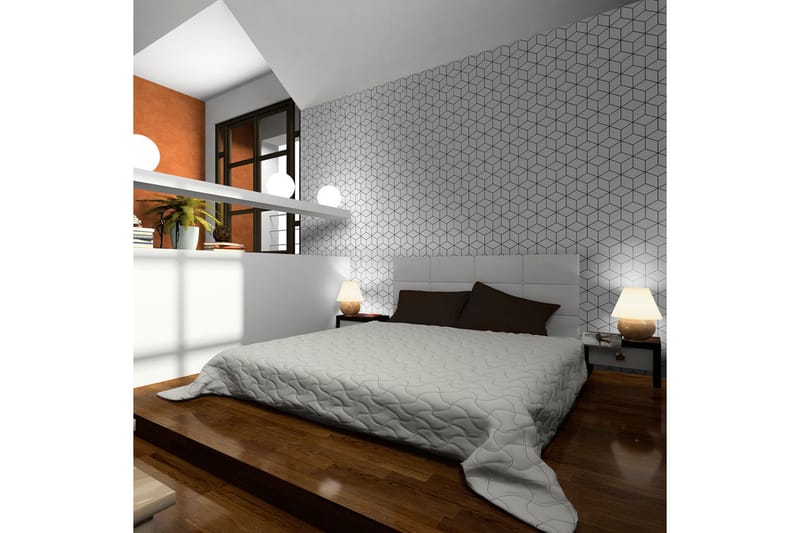 Fototapet Kuber Struktur 200x154 - Artgeist sp. z o. o. - Inredning - Väggdekor - Tapet & tapettillbehör - Fototapet