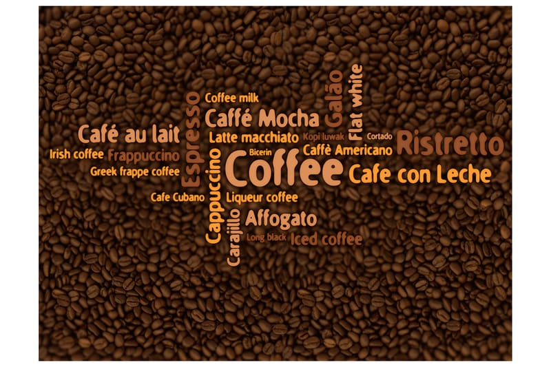Fototapet Latte Espresso Cappucino 200x154, Artgeist sp. z o. o.