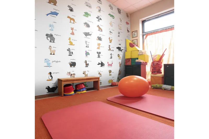 Fototapet Learning By Playing Animals 250x193, Artgeist sp. z o. o.