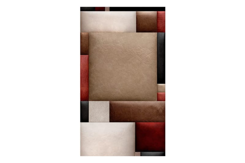 Fototapet Leather Puzzle 50x1000 - Artgeist sp. z o. o. - Inredning - Väggdekor - Tapet & tapettillbehör - Fototapet