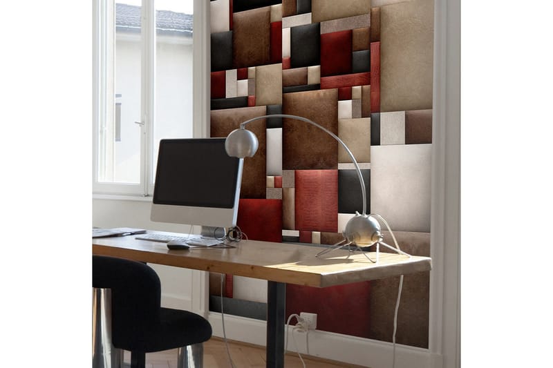 Fototapet Leather Puzzle 50x1000, Artgeist sp. z o. o.