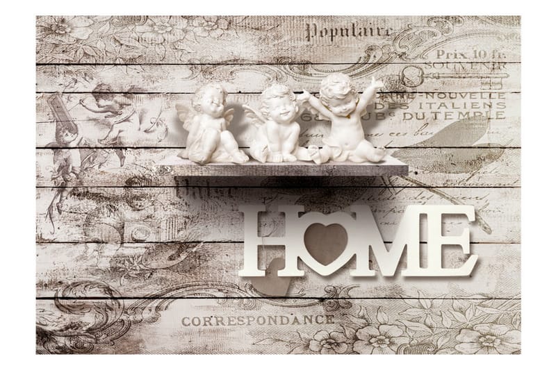 Fototapet Letters From Heaven 100x70 - Artgeist sp. z o. o. - Inredning - Väggdekor - Tapet & tapettillbehör - Fototapet