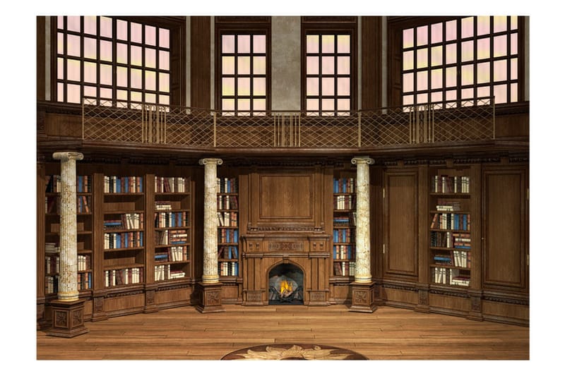 Fototapet Library Of Dreams 100x70 - Artgeist sp. z o. o. - Inredning - Väggdekor - Tapet & tapettillbehör - Fototapet