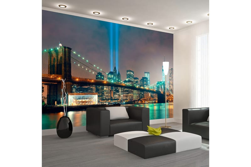 Fototapet Light Of NYC 300x210 - Artgeist sp. z o. o. - Inredning - Väggdekor - Tapet & tapettillbehör - Fototapet