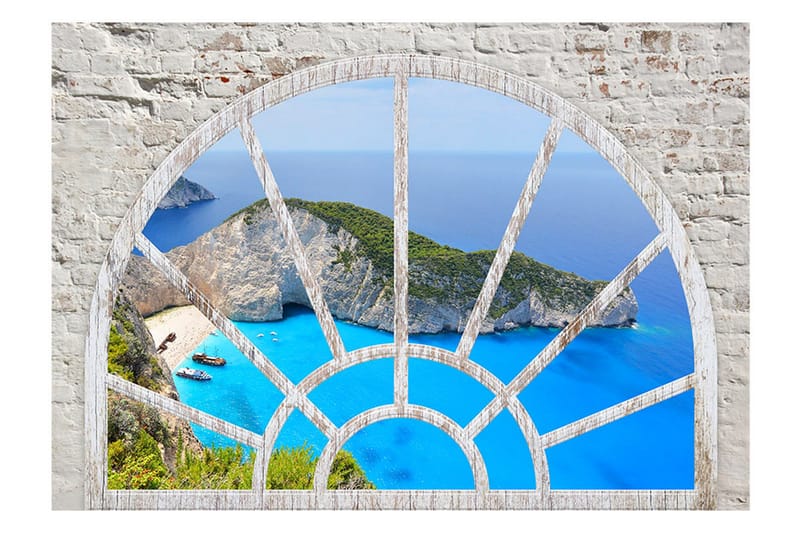 Fototapet Look At The Island Of Dreams 200x140 - Artgeist sp. z o. o. - Inredning - Väggdekor - Tapet & tapettillbehör - Fototapet