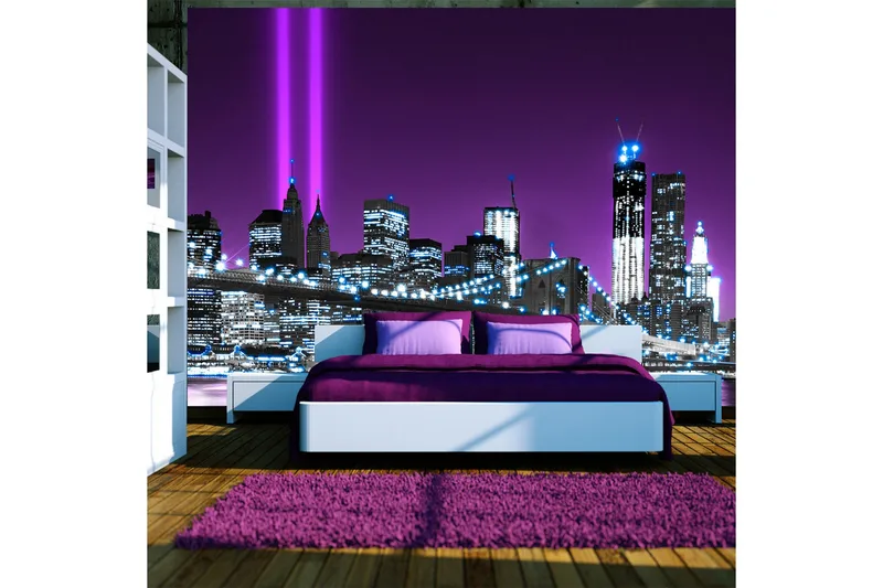 Fototapet Luminous Manhattan 200x140, Artgeist sp. z o. o.