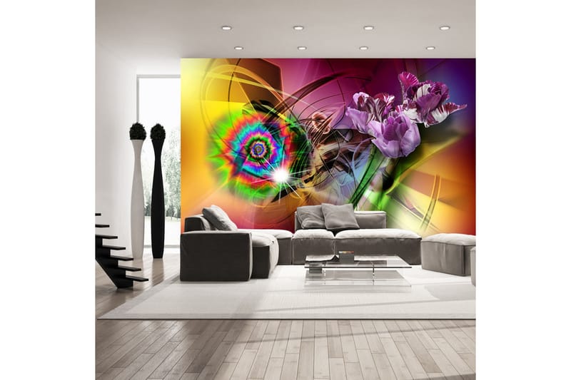 Fototapet Magic Light Of Colors 150x105 - Artgeist sp. z o. o. - Inredning - Väggdekor - Tapet & tapettillbehör - Fototapet