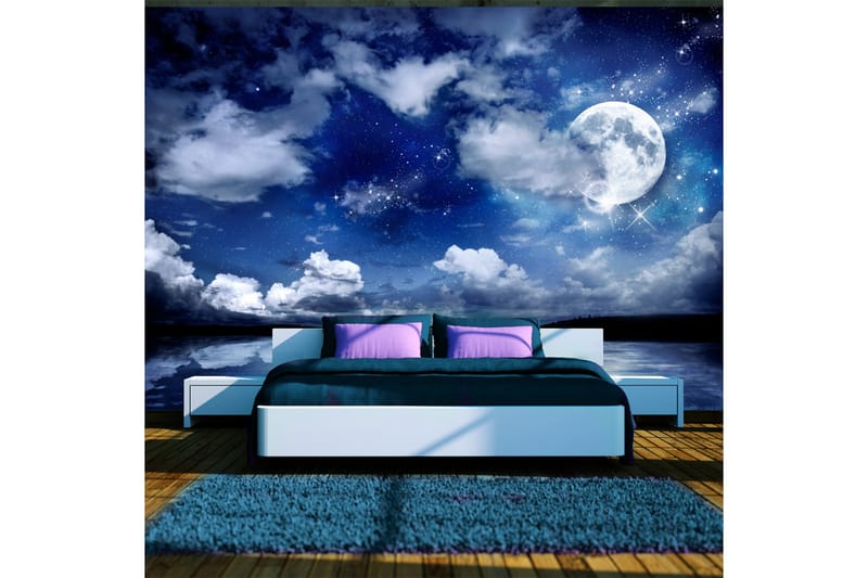 Fototapet Magic Night 300x210 - Artgeist sp. z o. o. - Inredning - Väggdekor - Tapet & tapettillbehör - Fototapet