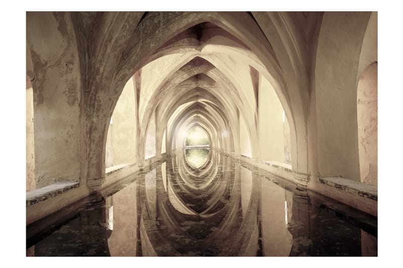 Fototapet Magical Corridor 150x105 - Artgeist sp. z o. o. - Inredning - Väggdekor - Tapet & tapettillbehör - Fototapet