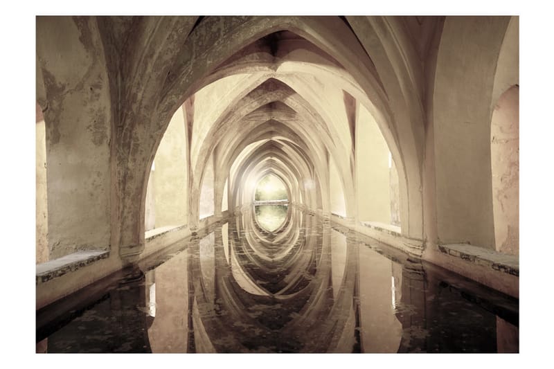 Fototapet Magical Corridor 300x210 - Artgeist sp. z o. o. - Inredning - Väggdekor - Tapet & tapettillbehör - Fototapet