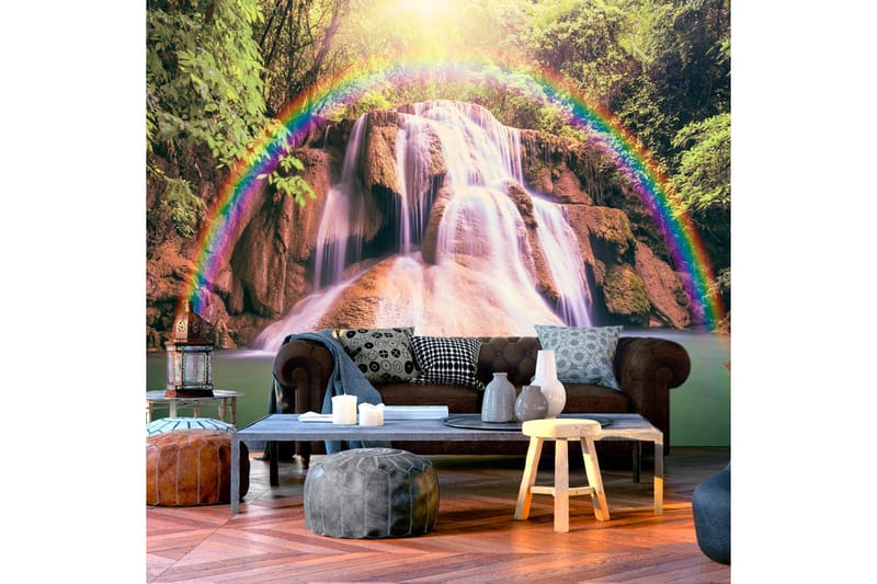 Fototapet Magical Waterfall 300x210 - Artgeist sp. z o. o. - Inredning - Väggdekor - Tapet & tapettillbehör - Fototapet