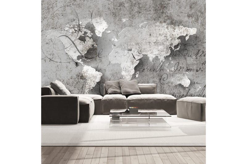 Fototapet Map And Letter 200x140, Artgeist sp. z o. o.