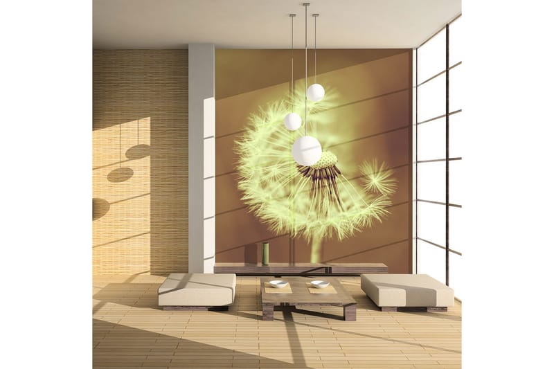 Fototapet Maskros Sepia 400x309, Artgeist sp. z o. o.