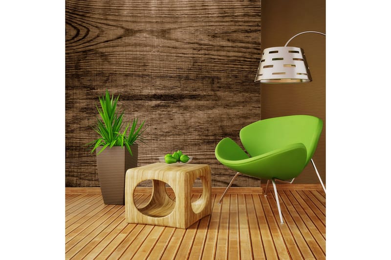 Fototapet Massivt Trä 300x231 - Artgeist sp. z o. o. - Inredning - Väggdekor - Tapet & tapettillbehör - Fototapet