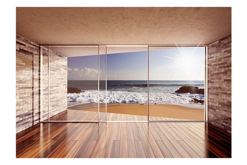 Fototapet Meeting At The Sea 100x70 - Artgeist sp. z o. o. - Inredning - Väggdekor - Tapet & tapettillbehör - Fototapet