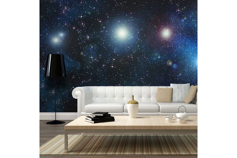 Fototapet Miljarder Ljusa Stjärnor 350x270 - Artgeist sp. z o. o. - Inredning - Väggdekor - Tapet & tapettillbehör - Fototapet