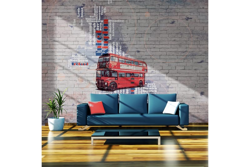 Fototapet Min London 250x193 - Artgeist sp. z o. o. - Inredning - Väggdekor - Tapet & tapettillbehör - Fototapet