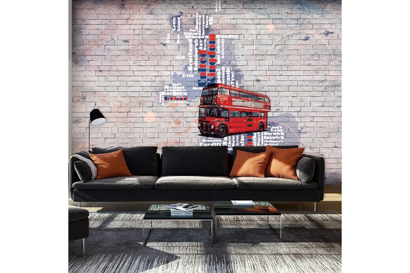 Fototapet Min London 450x270 - Artgeist sp. z o. o. - Inredning - Väggdekor - Tapet & tapettillbehör - Fototapet