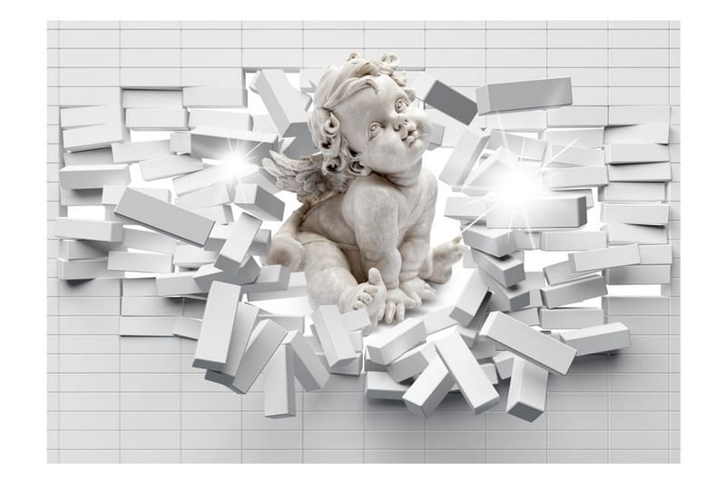 Fototapet Modern Cherub 100x70 - Artgeist sp. z o. o. - Inredning - Väggdekor - Tapet & tapettillbehör - Fototapet