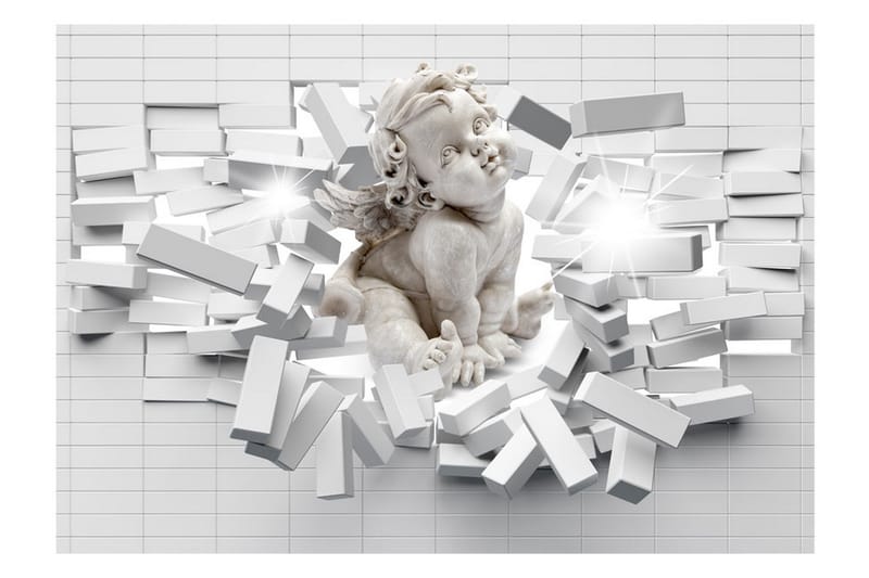 Fototapet Modern Cherub 350x245 - Artgeist sp. z o. o. - Inredning - Väggdekor - Tapet & tapettillbehör - Fototapet