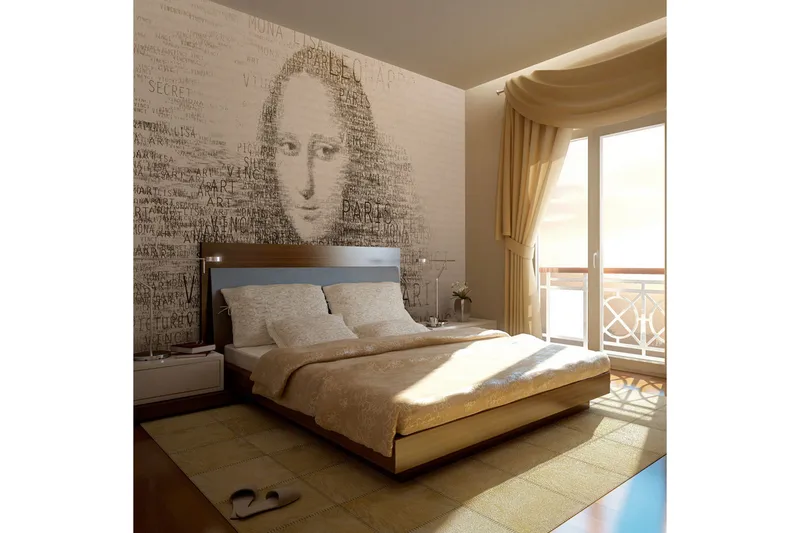 Fototapet Mona Lisa Tankar 250x193 - Artgeist sp. z o. o. - Inredning - Väggdekor - Tapet & tapettillbehör - Fototapet