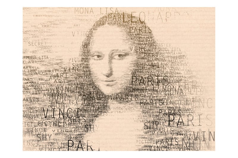 Fototapet Mona Lisa Tankar 300x231 - Artgeist sp. z o. o. - Inredning - Väggdekor - Tapet & tapettillbehör - Fototapet