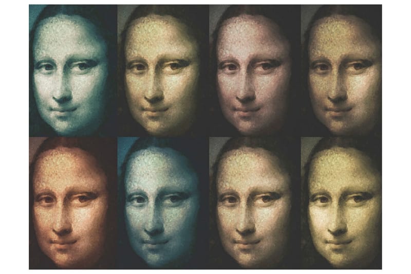 Fototapet Mona Lisa Pop Art 300x231 - Artgeist sp. z o. o. - Inredning - Väggdekor - Tapet & tapettillbehör - Fototapet
