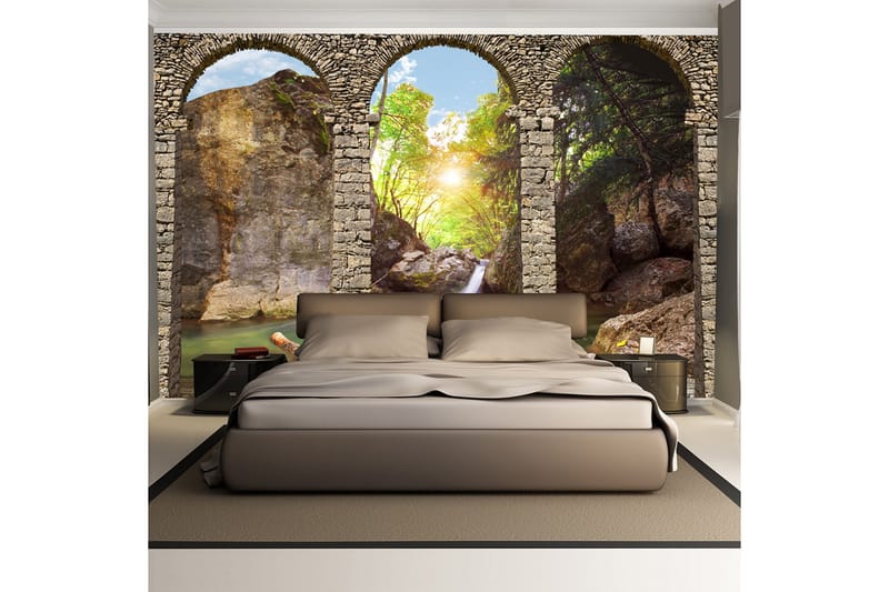 Fototapet Morning Relaxation 200x140 - Artgeist sp. z o. o. - Inredning - Väggdekor - Tapet & tapettillbehör - Fototapet