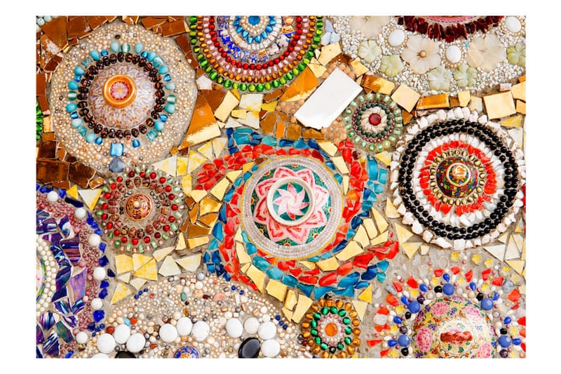 Fototapet Moroccan Mosaic 100x70 - Artgeist sp. z o. o. - Inredning - Väggdekor - Tapet & tapettillbehör - Fototapet