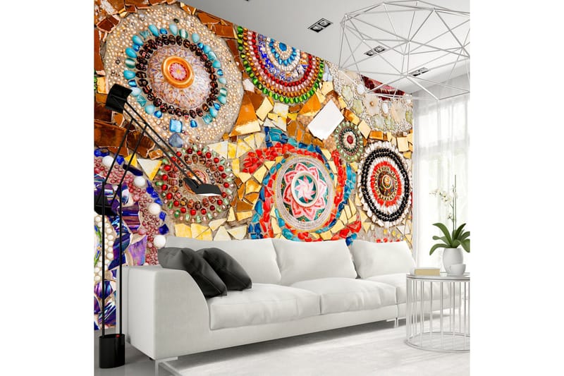 Fototapet Moroccan Mosaic 150x105 - Artgeist sp. z o. o. - Inredning - Väggdekor - Tapet & tapettillbehör - Fototapet