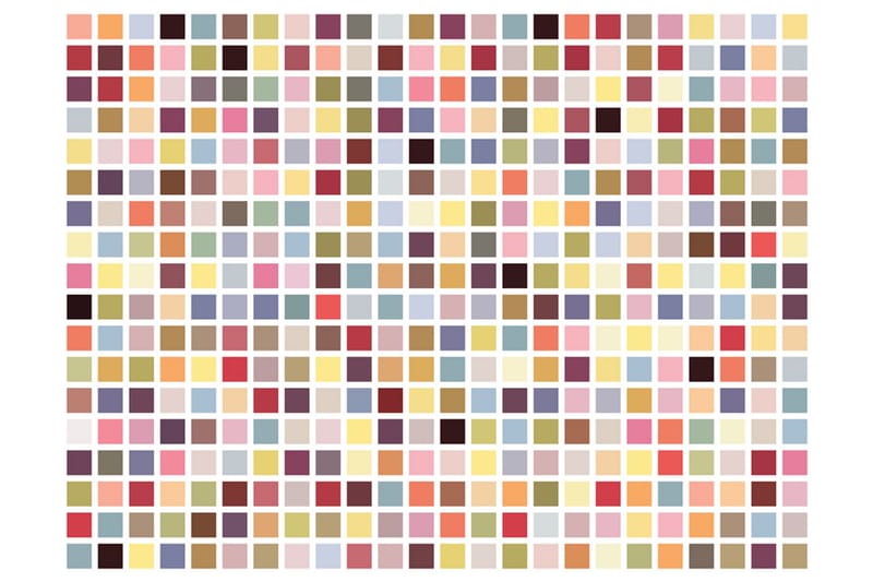 Fototapet Mosaik Av Färger 350x270, Artgeist sp. z o. o.