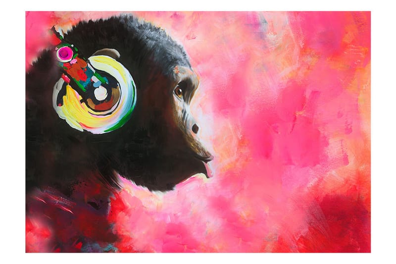 Fototapet Music World 300x210 - Artgeist sp. z o. o. - Inredning - Väggdekor - Tapet & tapettillbehör - Fototapet