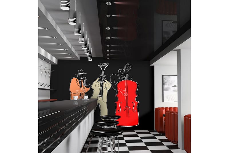 Fototapet Musical Instruments Jazz 200x154, Artgeist sp. z o. o.